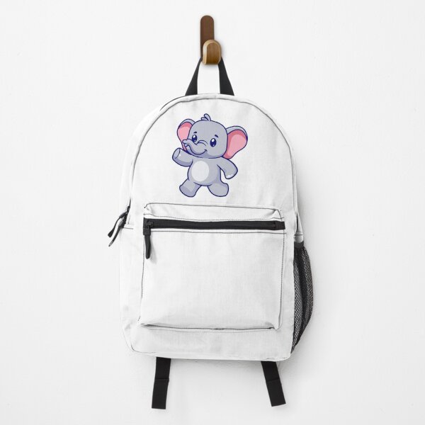 Item preview, Cute Baby Elephant Waving Cartoon designed and sold by Nirwestwarr.
