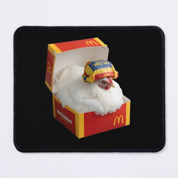 Item preview, Dione Ball Chicken Undercooked Burger Box designed and sold by FashionChooks.
