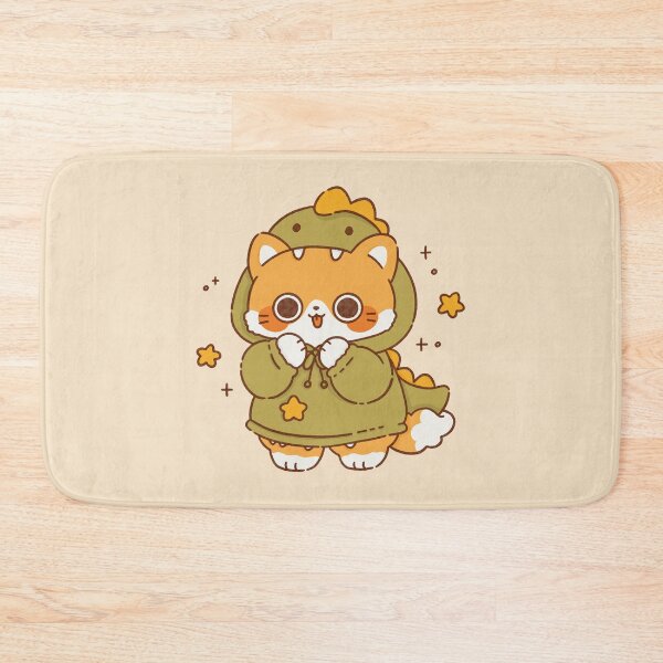 Item preview, Cute Dinosaur Cat Kawaii Hoodie designed and sold by Laís's art.