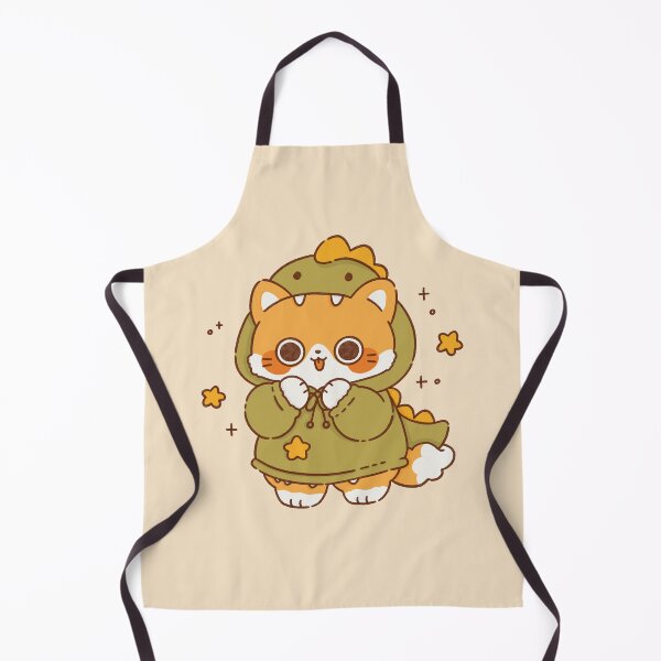 Item preview, Cute Dinosaur Cat Kawaii Hoodie designed and sold by Laís's art.