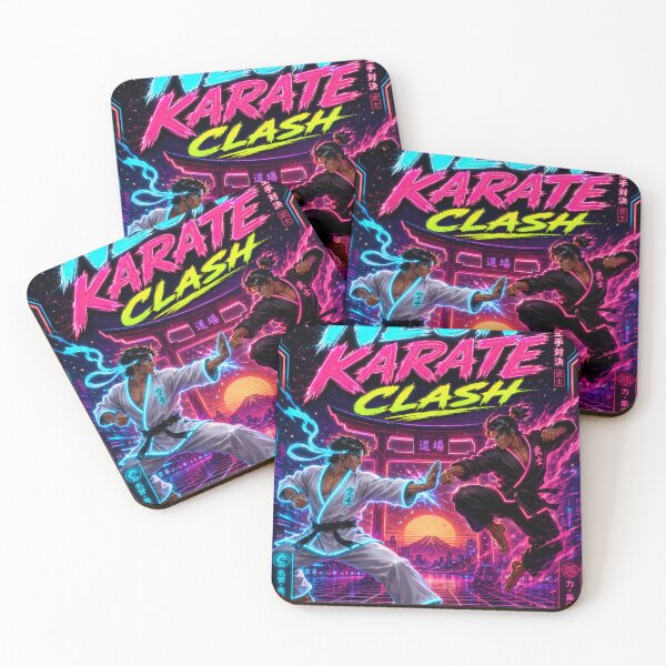 Artikelvorschau, Arcade51 Neon-Karate entworfen und verkauft von Arcade51az.