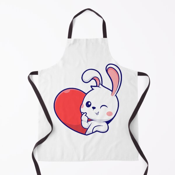 Item preview, Cute Winking Bunny Rabbit with Love Heart designed and sold by Nirwestwarr.