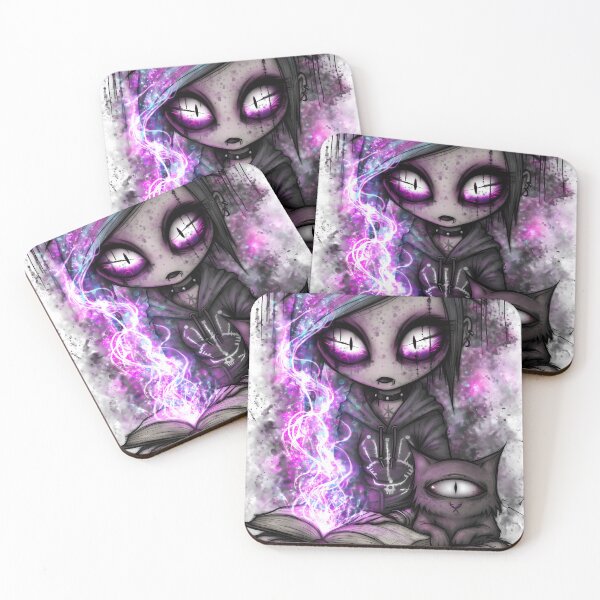 Item preview, Hex & WhiskersThe Little Witch Who Reads the Dark designed and sold by DonaldWaltersxx.