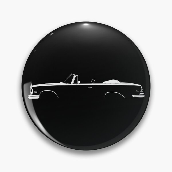 Item preview, 280 SE Cabriolet (W111) (White) designed and sold by Car Silhouettes.
