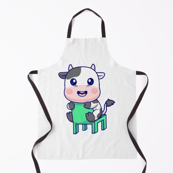 Item preview, Cute Happy Cow Sitting on Green Chair designed and sold by Nirwestwarr.