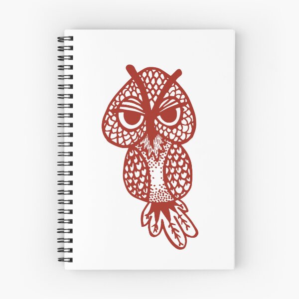 Item preview, LITTLE RED OWL designed and sold by Mandusk.