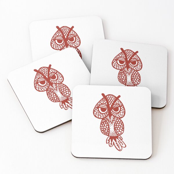 Item preview, LITTLE RED OWL designed and sold by Mandusk.