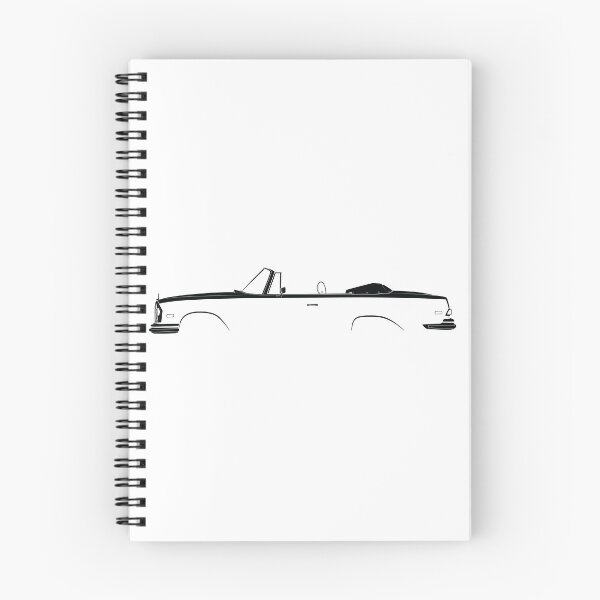Item preview, 280 SE Cabriolet (W111) (Black) designed and sold by Car Silhouettes.