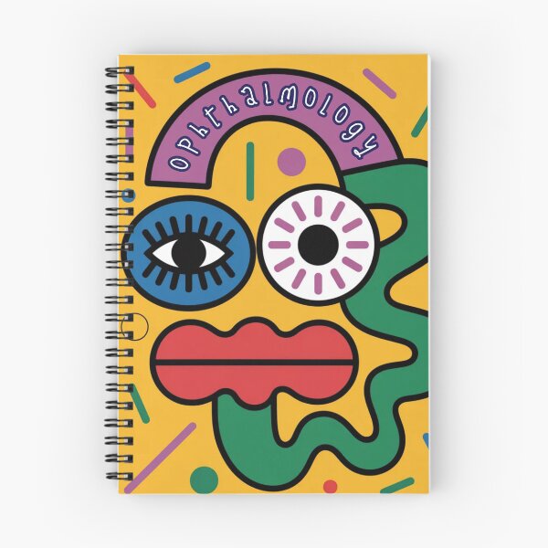 Item preview, Cute Cartoon Abstract Ophthalmology Yellow ,brafdesign  designed and sold by Brafdesign.