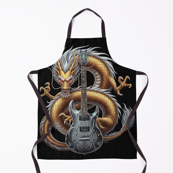 Item preview, The Dragon's Riff - Golden Fury & Silver Strings designed and sold by HexOne.