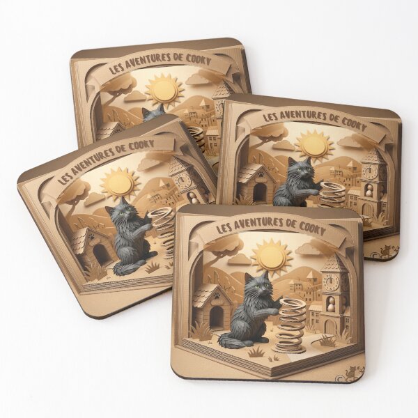 Item preview, Cooky – The Cardboard Cat designed and sold by Studios GEK.