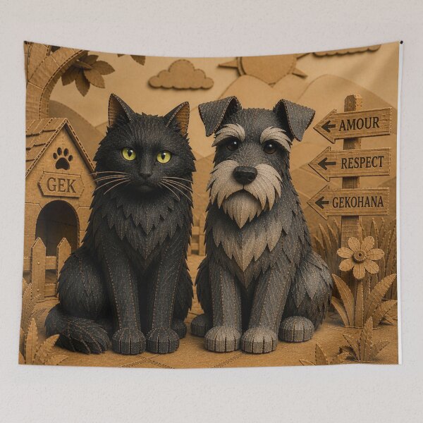 Item preview, Cooky – The Cardboard Cat designed and sold by Studios GEK.