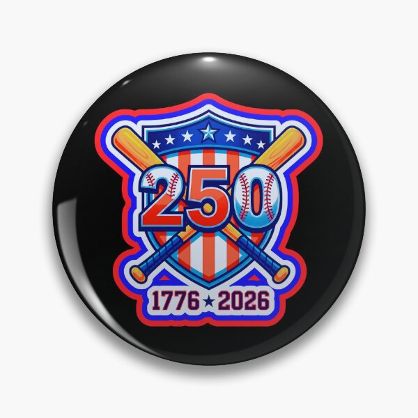 Item preview, America 250 Patriotic Baseball designed and sold by WoodburyLake.