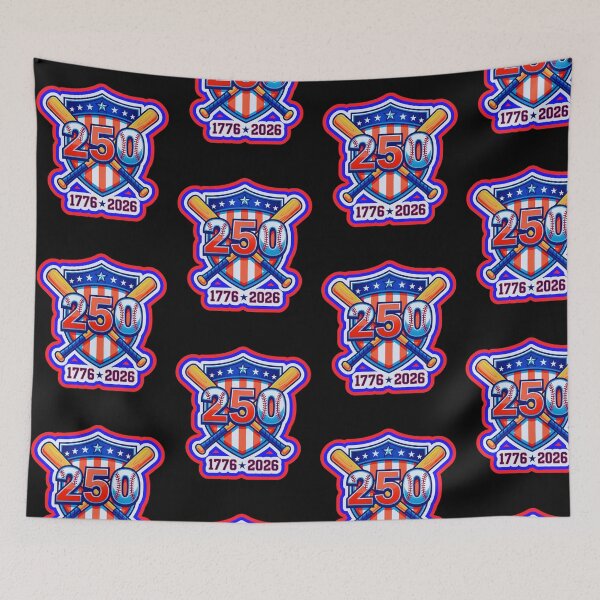 Item preview, America 250 Patriotic Baseball designed and sold by WoodburyLake.