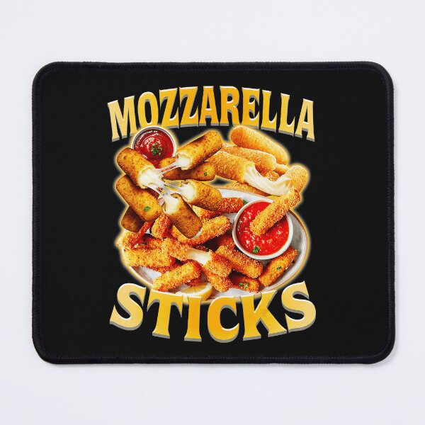 Item preview, Crispy Mozzarella Sticks Retro Snack Lover Food Humor designed and sold by Masonixem.