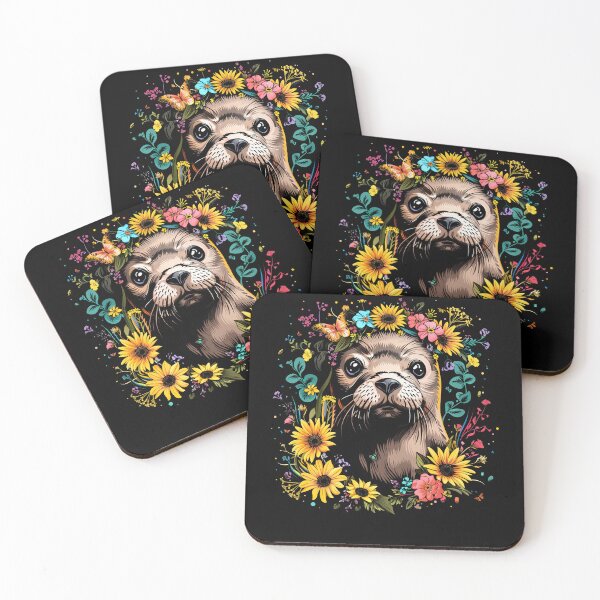 Item preview, Funny Sea Lion Floral Colorful Boys Girls Kids designed and sold by rafaeltto.
