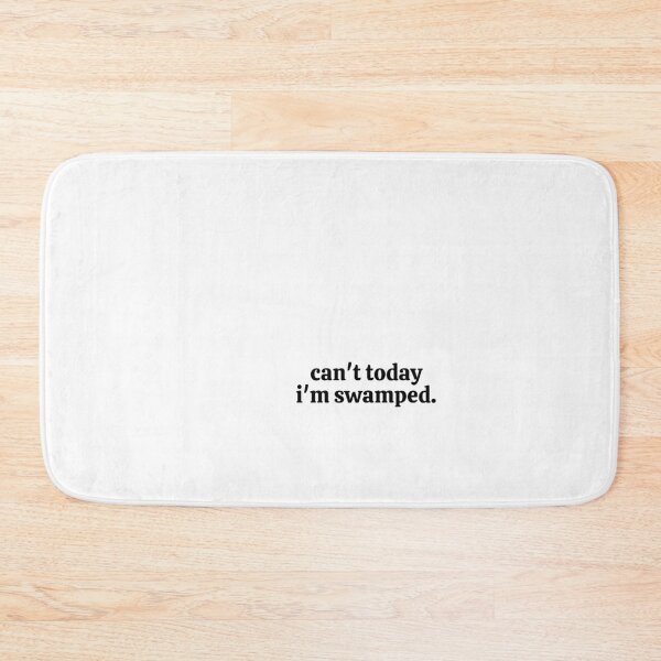 Item preview, Can't today I'm swamped. Sticker designed and sold by rebel-store21.