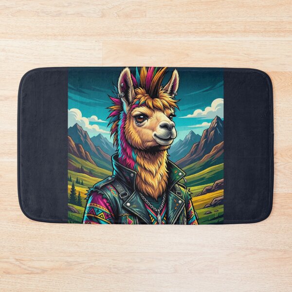 Item preview, Urban Llama Totem – Punk Edition designed and sold by etermagico.
