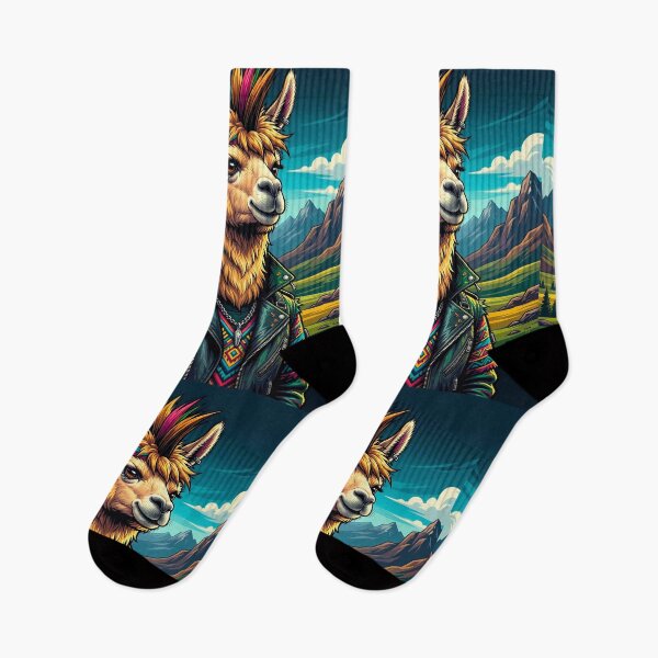 Item preview, Urban Llama Totem – Punk Edition designed and sold by etermagico.