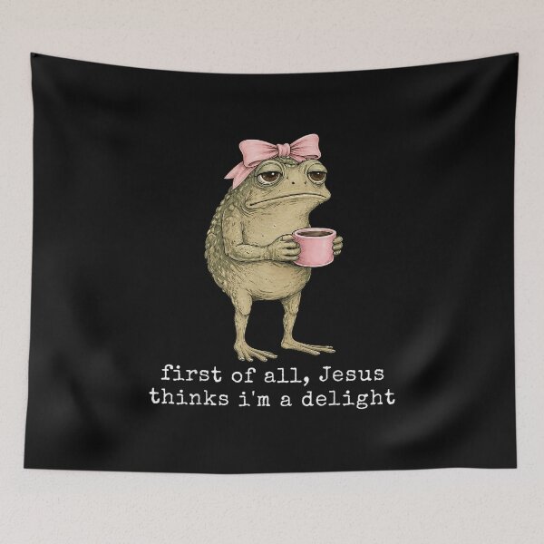 Item preview, Funny Faith Frog Delight Meme Classic T-Shirt designed and sold by bluither.