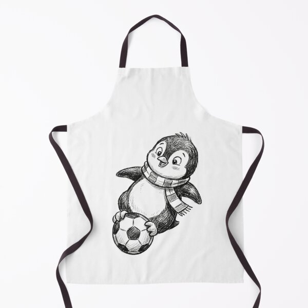Item preview, Cute Penguin Soccer Star - 2026 World Cup Fluffy Forward designed and sold by TaiwanMemory.