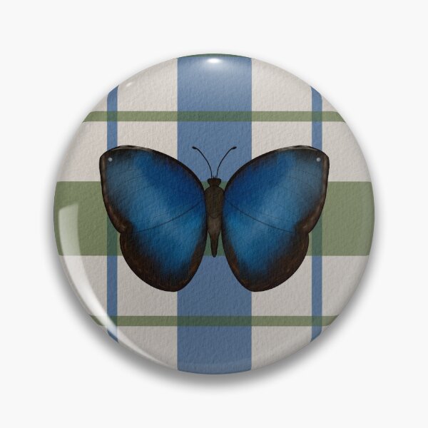 Item preview, Butterfly in the Plaid designed and sold by KharaFox Design.