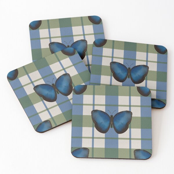Item preview, Butterfly in the Plaid designed and sold by KharaFox Design.