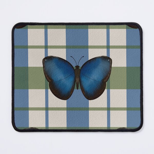 Item preview, Butterfly in the Plaid designed and sold by KharaFox Design.
