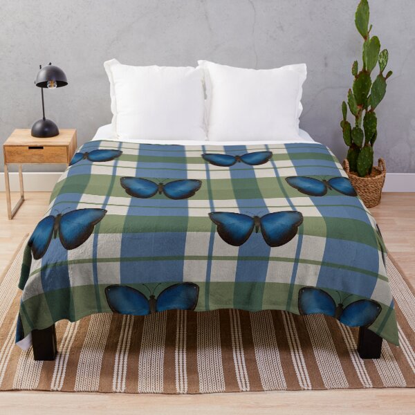 Item preview, Butterfly in the Plaid designed and sold by KharaFox Design.