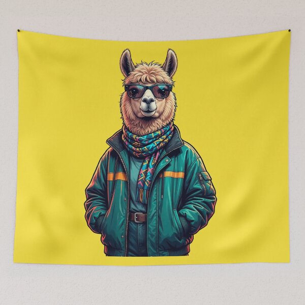 Item preview, Urban Llama Totem png designed and sold by etermagico.