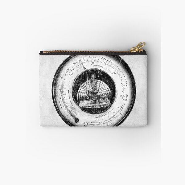 Item preview, Holosteric Aneroid Barometer Exposed Mechanism Victorian Dark designed and sold by Ghoul Enterprises.
