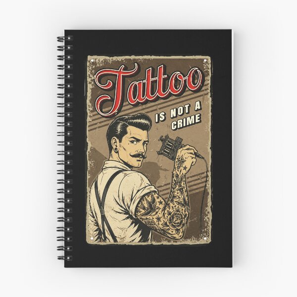 Item preview, Vintage Tattoo Artist Rebel Style Retro Ink Culture Poster designed and sold by Modaozushi216.
