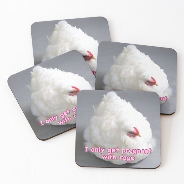 Item preview, Fat Chicken Rage Quote Funny Design designed and sold by FashionChooks.