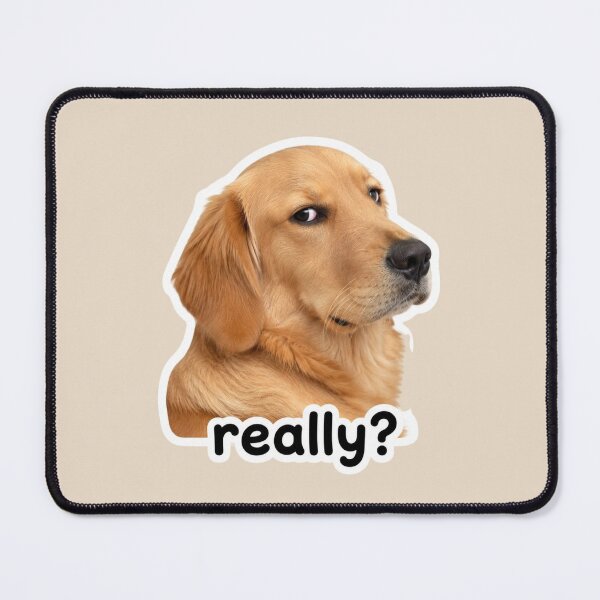 Item preview, Funny Side Eye Dog Sticker Cute Golden Retriever Meme Reaction Sticker designed and sold by Digital_products_0111.