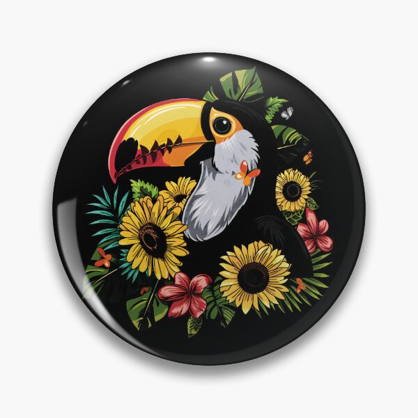 Item preview, Funny Toucan Floral Colorful Boys Girls Kids designed and sold by rafaeltto.