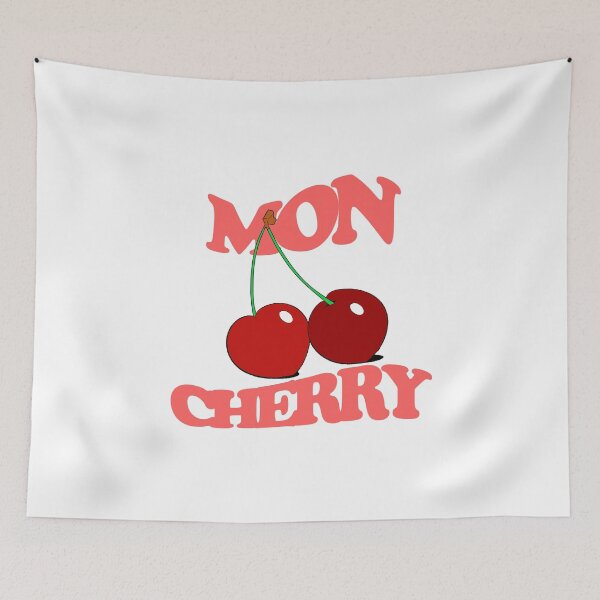 Item preview, Mon Cherry Vintage Retro Fruit Graphic Design designed and sold by SunnyDayApparel.