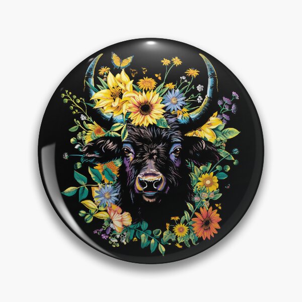 Item preview, Funny Yak Floral Colorful Boys Girls Kids designed and sold by rafaeltto.