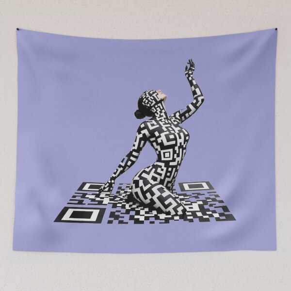 Item preview, Human QR designed and sold by puzzell.