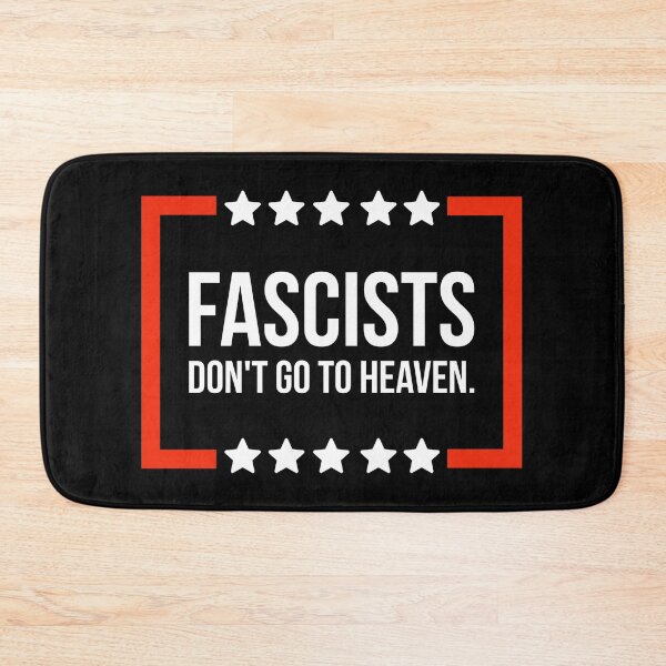 Item preview, Fascists don’t go to heaven  designed and sold by Rachel the Artist .