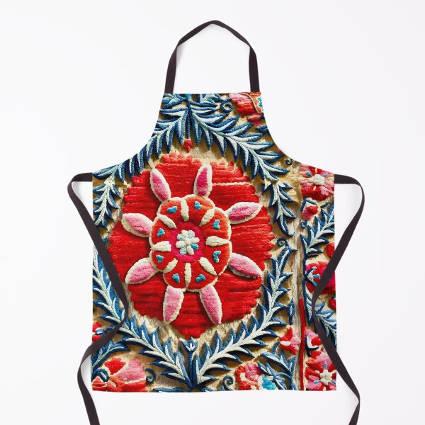 Item preview, 18th Century Suzani Fragment Print designed and sold by Vicky Brago-Mitchell®.