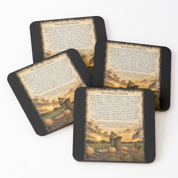 Item preview, The General's Speech designed and sold by Pictures With A Message.