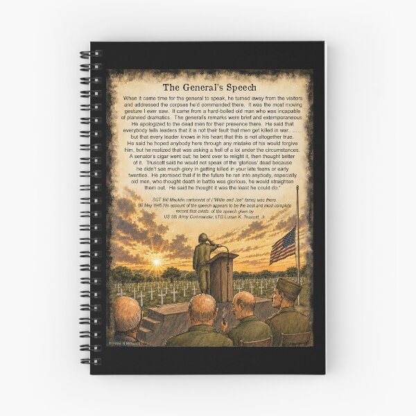 Item preview, The General's Speech designed and sold by Pictures With A Message.