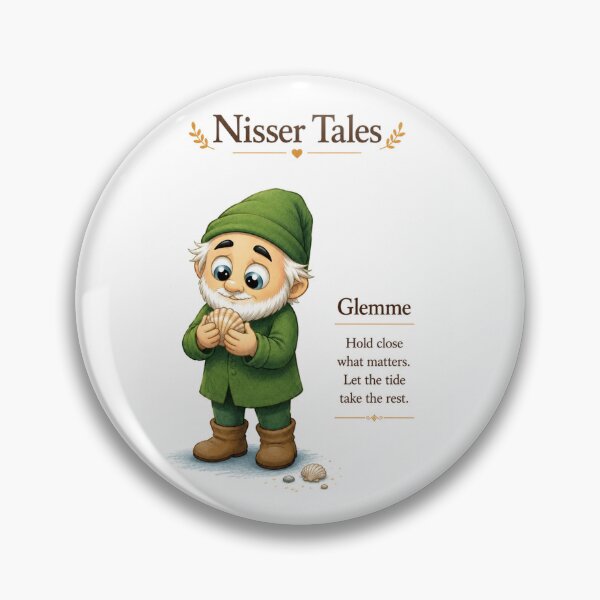 Item preview, Glemme the nisse - Hold close to what matters. designed and sold by Nisser Tales.