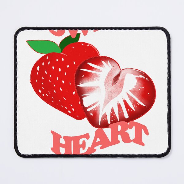 Item preview, Sweetheart Strawberry Retro Fruit Aesthetic Graphic designed and sold by SunnyDayApparel.