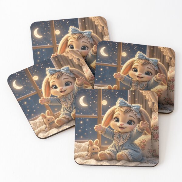 Item preview, ​Sweet Cuddly Bunny and Magical Stars designed and sold by Studios Krys2GEK.