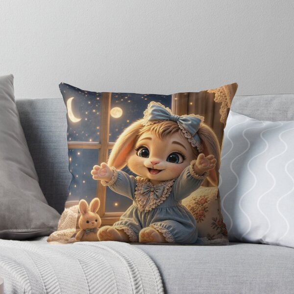 Item preview, ​Sweet Cuddly Bunny and Magical Stars designed and sold by Studios GEK.