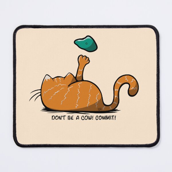 Item preview, Commit bouldering cat designed and sold by Rain Ant.