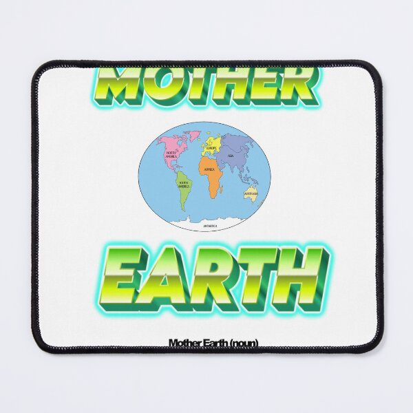 Item preview, Mother Earth Y2K Definition Map Graphic designed and sold by SunnyDayApparel.