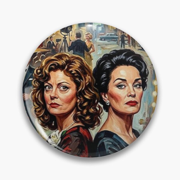 Item preview, Hollywood Rivalry – Feud Bette and Joan Fine Art Print designed and sold by Art's Diner.