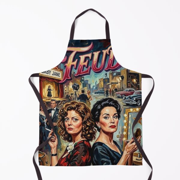 Item preview, Hollywood Rivalry – Feud Bette and Joan Fine Art Print designed and sold by Art's Diner.